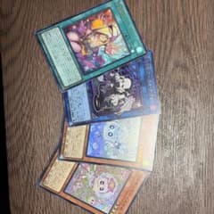 ア*ニ様 遊戯王 黒魔術のカーテン ブラックマジシャンガール他３枚まとめのサムネイル