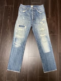 Varde77 REVIVAL90 damage&repair denim - メルカリ