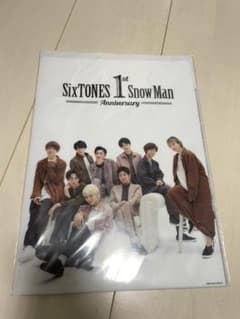 SixTONES SnowMan ダブルクリアファイルのサムネイル