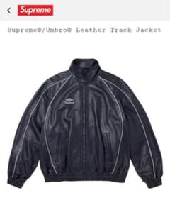 Supreme Umbro Leather Track Jacket Lサイズ - メルカリ