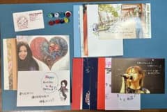 倉木麻衣 ファンクラブ限定 グリーティングカード ピンバッジ 他