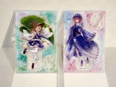 東方Project 洩矢諏訪子 西行寺幽々子 アクリルスタンド 2種のサムネイル