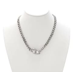 DIESEL ネックレス チェーン シルバー色のサムネイル
