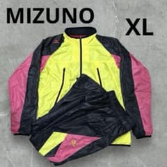 ミズノ ウィンドブレーカー 上下 セットアップ ブレスサーモ XL 男女