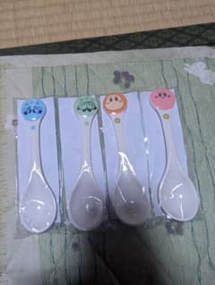 별의 커비 스푼 패밀리 마트 콜라보레이션 4종 컴플리트