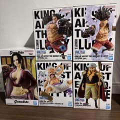 【未開封】ワンピース フィギュア まとめ売り ルフィ ギア5 白ひげ ハンコック