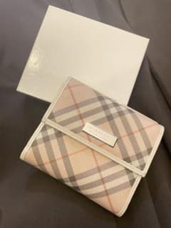 Burberry Blue label がま口 三つ折財布 チェックのサムネイル