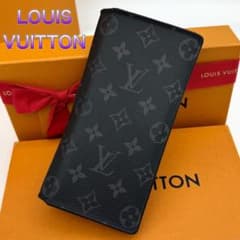 ルイヴィトン モノグラム エクリプス ポルトフォイユ ブラザ 長財布 IC