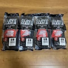 GLOVE MANIA GM300 天然ゴム手袋 Mサイズ 3双組×4袋のサムネイル