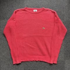 LACOSTE IZOD リブ編みニット USA製 - メルカリ