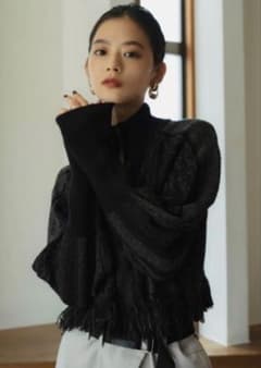 knuth marf♡ethnic fringe knit - メルカリ