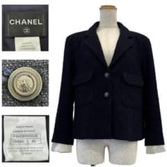 CHANEL シャネル ツイードジャケット サイズ 40 レディース 09P P35389