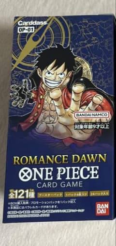 ROMANCE DAWN ロマンスドーン 未開封 BOX テープ付き - メルカリ
