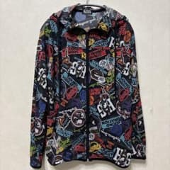 ヒステリックグラマー メッシュ 総柄 ジップアップパーカー - メルカリ