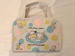 ハローキティ x ナスシオバラシ コラボバッグ　温泉バッグ　非売品のサムネイル