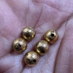 希少 ゴールド アイアンメテオライト 隕石 6mm 5粒 鉄隕石 - メルカリ