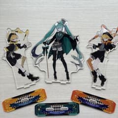 初音ミク 鏡音リン 鏡音レン アクリルスタンド セット 初音ミク 鏡音リン 鏡音レン アクリルスタンド 3種セット - メルカリ