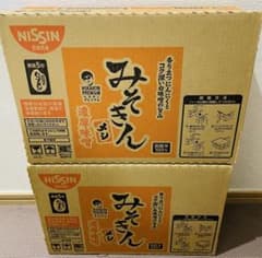 NISSIN みそきん 濃厚味噌 2カートン12 個売り - メルカリ