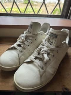 adidas Stan Smith ホワイト グレー スニーカーのサムネイル