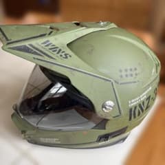 最終価格 ウインズ WINS X-ROAD マットオリーブ ヘルメット - メルカリ
