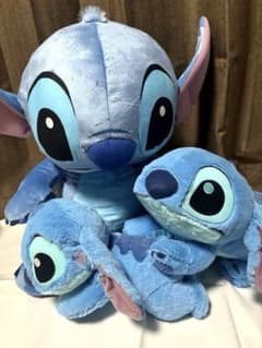ディズニースティッチぬいぐるみ3点セット