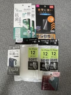 iPhone 12 mini 保護フィルム クリアケース スマホケース セットのサムネイル