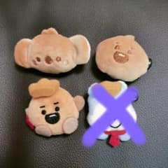 BT21 파미마 한정 봉제인형 배지 SHOOKY koya