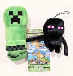 【2点セット】マインクラフト ぬいぐるみ クリーパー エンダーマン