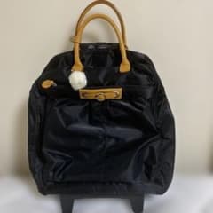 【美品】カナナプロジェクト キャリーバッグ リュック 3way 黒のサムネイル