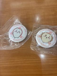 ちいかわ くら寿司コラボ 缶バッジ【ちいかわ&シーサー】のサムネイル