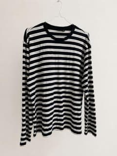 MENS STUSSY ステューシー ボーダーロングスリーブTシャツのサムネイル