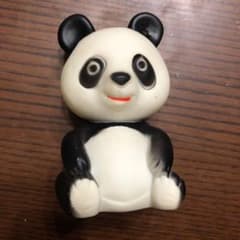 百十四銀行　ソフビ貯金箱　パンダのサムネイル