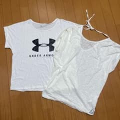 Under Armour とReebok T シャツ　2枚のサムネイル