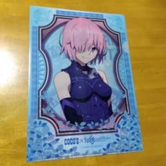 787 FGO✕ココス マシュ A−4クリアファイル - メルカリ