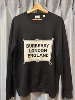 BURBERRY LONDON ENGLAND クルーネックニット ブラックのサムネイル