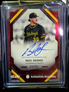 2025 topps tier one Paul Skeensのサムネイル
