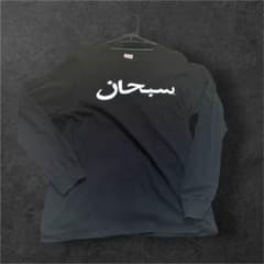 Supreme アラビア語プリント 長袖Tシャツ M - メルカリ