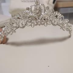クリスタル付きクラシックティアラのサムネイル