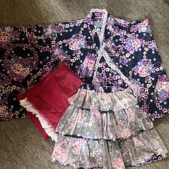 ドレス浴衣　レディース　M-Lサイズ　姫ギャル　地雷　Y2Kのサムネイル