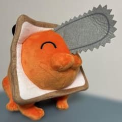 チェンソーマン ポチタ すっぽり食パンぬいぐるみ　にっこり