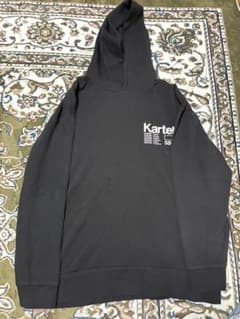 Kartel ブラック パーカー フード付きのサムネイル