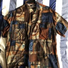古着 半袖柄シャツ kutirのサムネイル