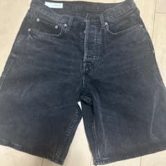 ZARA デニムショートパンツ ブラック EUR36のサムネイル