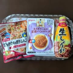 【お得用】生しょうが&ベビーフードWONDO(1才)　Pigeon(1才6ヶ月)のサムネイル