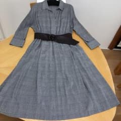 ANAYI ワンピース　革ベルト込のサムネイル