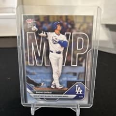 大谷翔平 Topps Now MVPカード ロサンゼルス・ドジャース - メルカリ