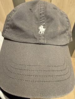 POLO グレー ベースボールキャップのサムネイル