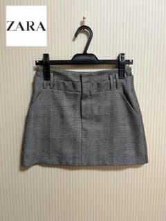 ZARA チェックミニスカートのサムネイル