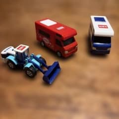 トミカ 働く車 ミニカー 3台セット　限定のサムネイル