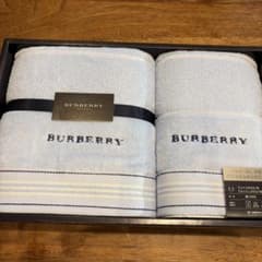BURBERRY フェイスタオル ウォッシュタオル セット 新品 - メルカリ